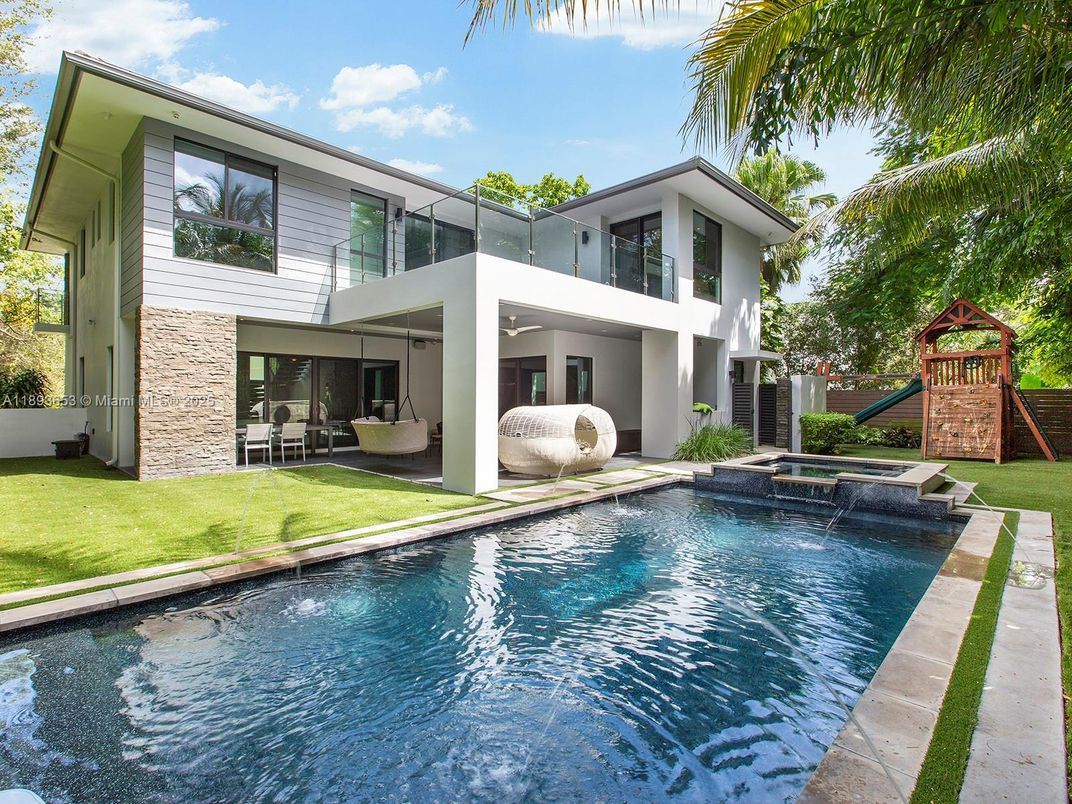 Backyard, Exterior, Playground, Pool