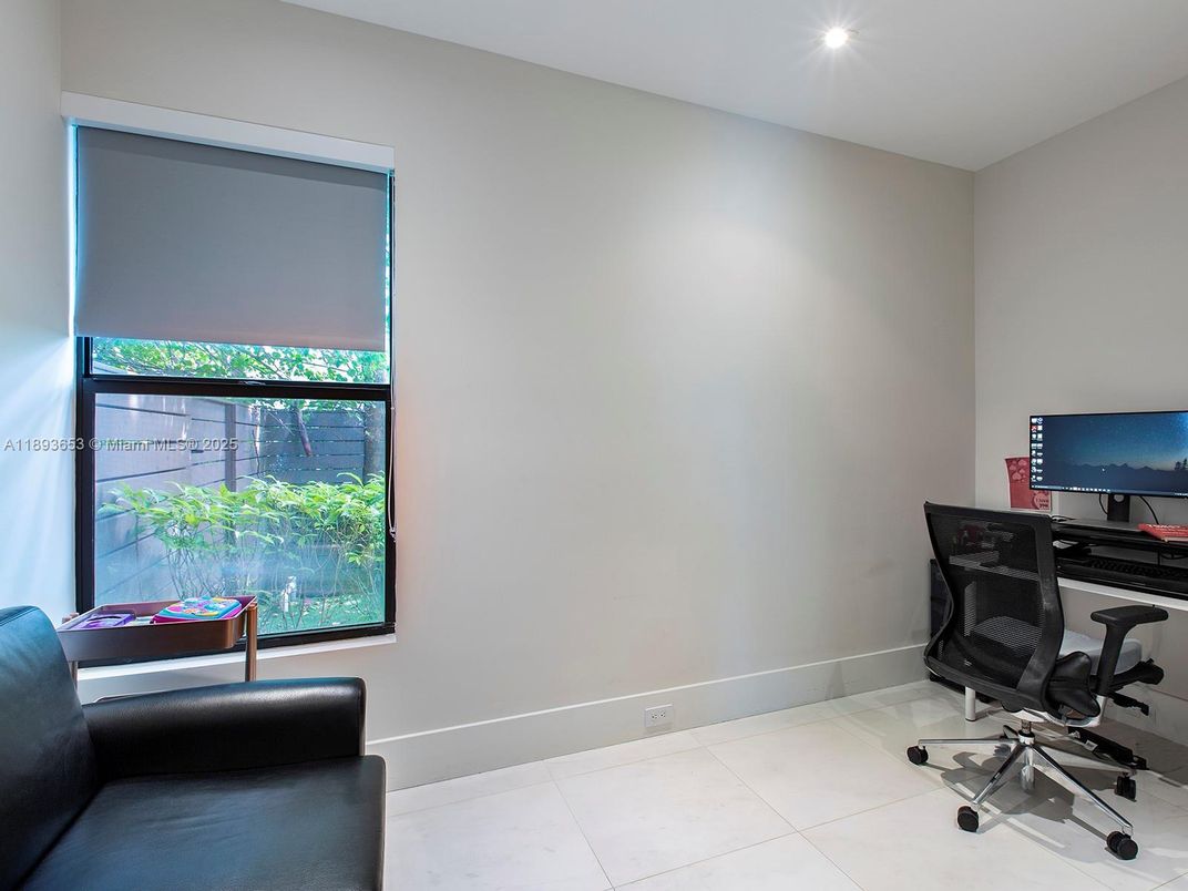 Home Office, Interior, Recessed Lighting