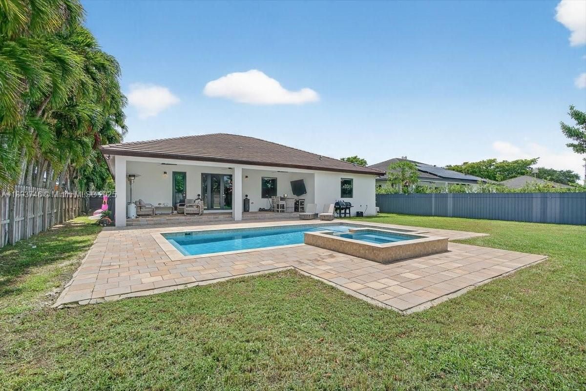 Backyard, Exterior, Pool, Solar Panels