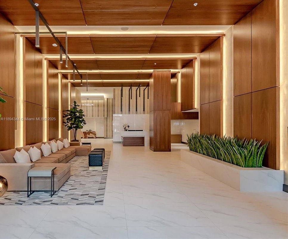 Interior, Living room, Marble, Recessed Lighting, Wooden Ceilings, Wooden Walls