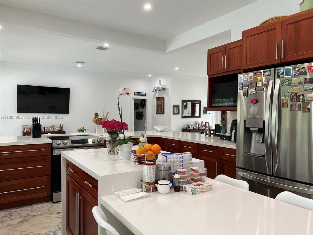 Interior, Kitchen, Recessed Lighting, Stainless Steel Appliances