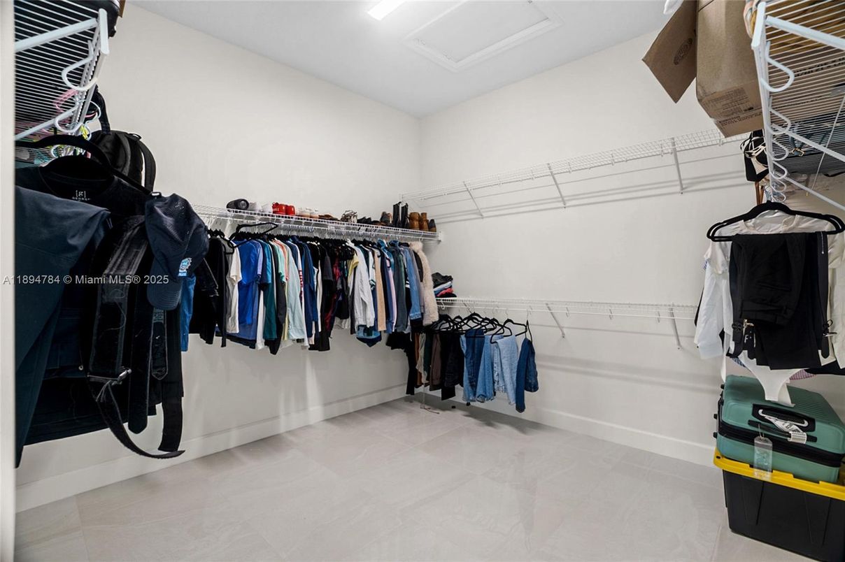 Interior, Walk-in Closets