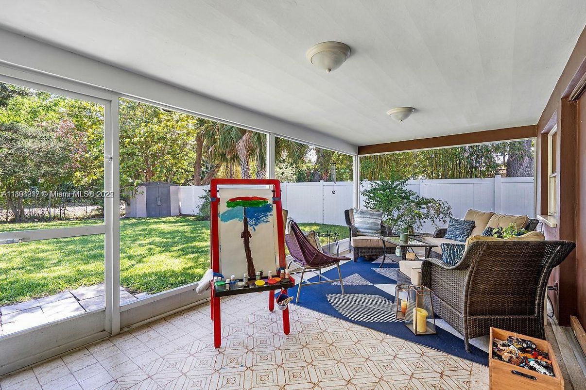 Interior, Sun Room