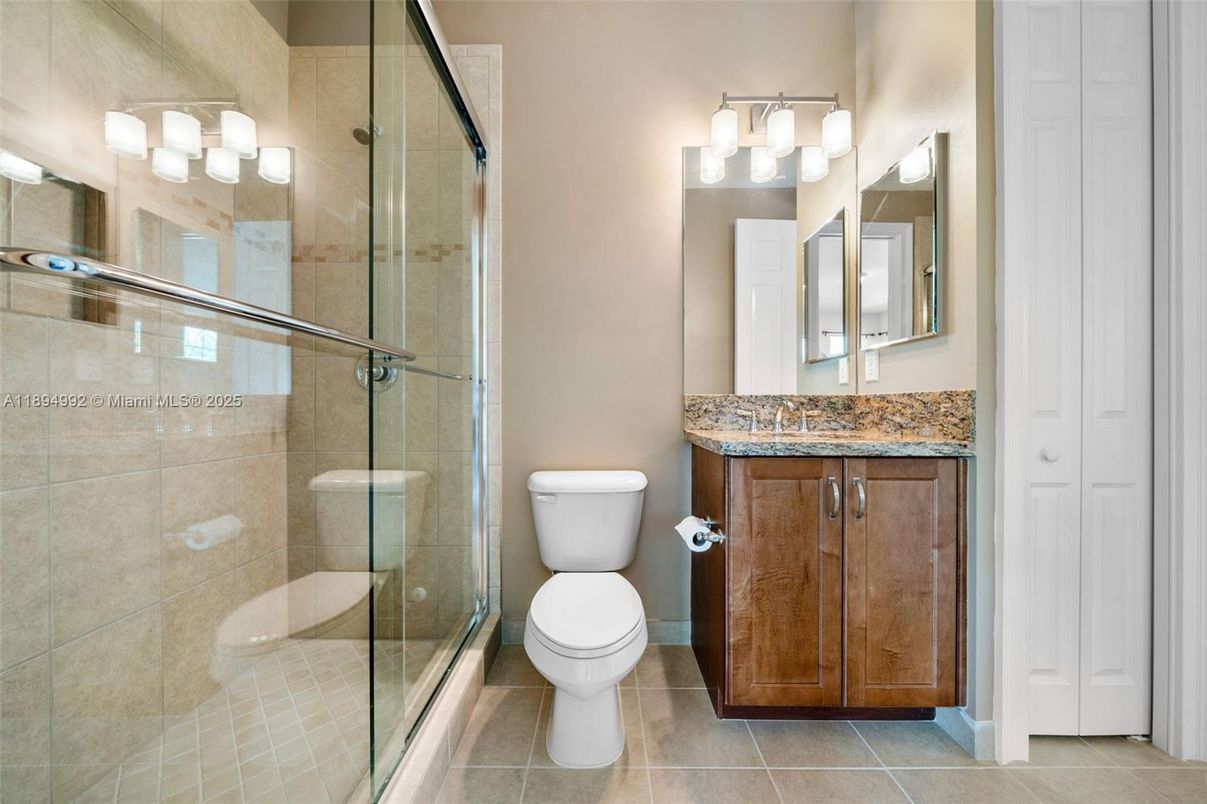 Bathroom, Glass Shower, Interior