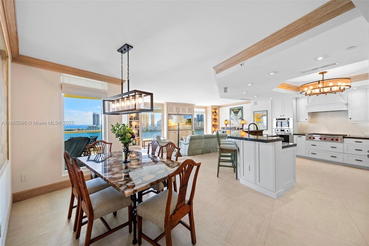 Chandelier, Dining room, Interior, Kitchen, Living room, Pendant Lights, Recessed Lighting, Water