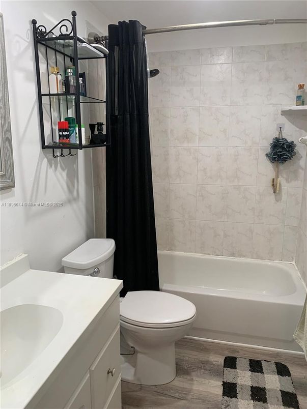 Bathroom, Interior, Marble Walls, Wood Texture Flooring