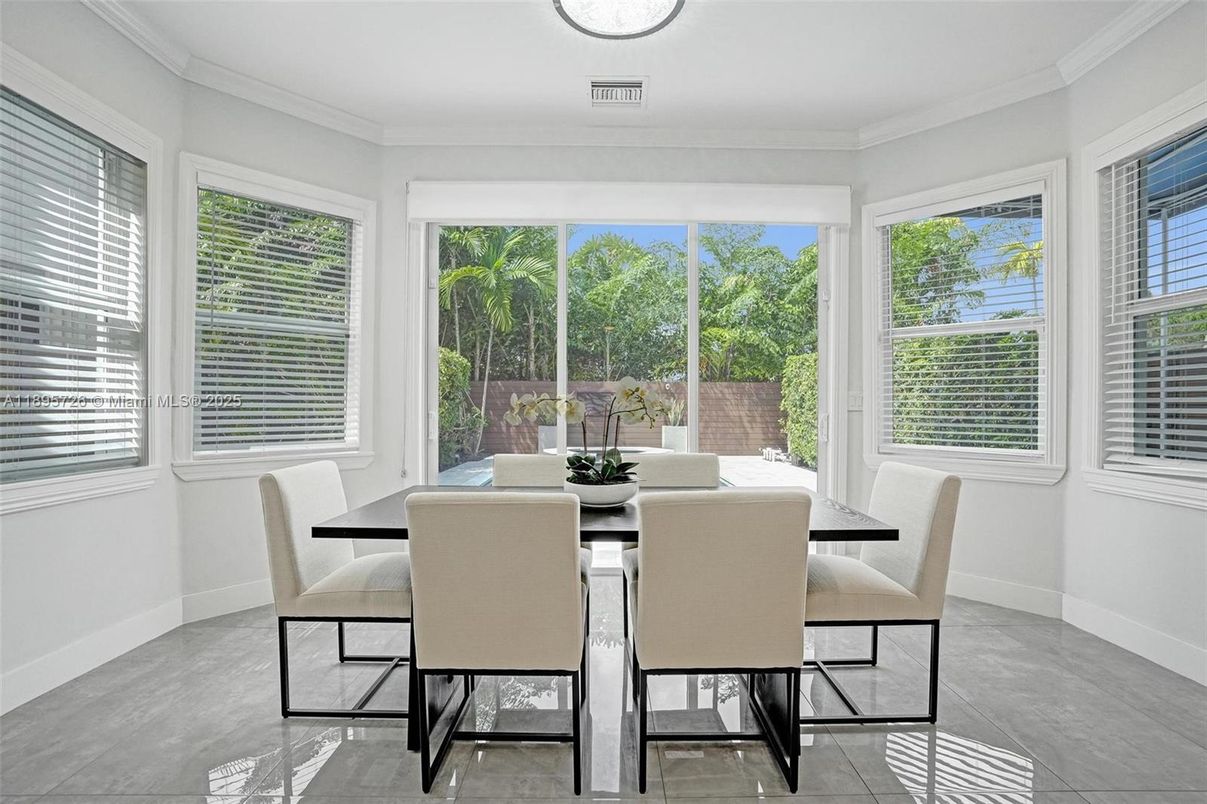 Dining room, Interior
