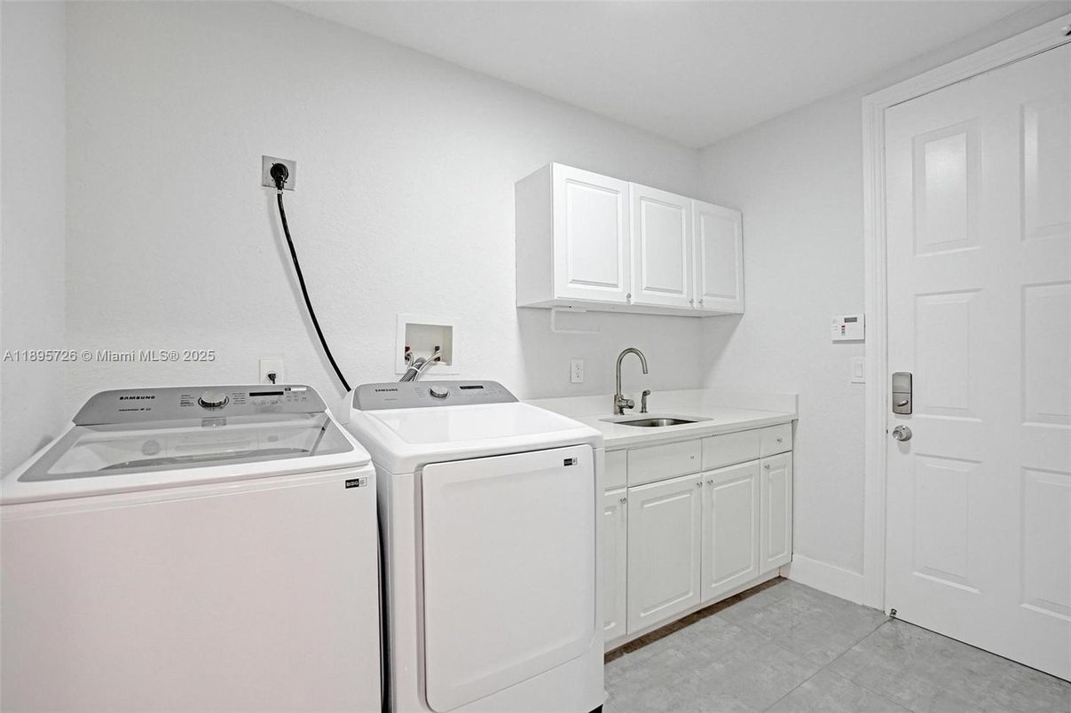 Interior, Washer