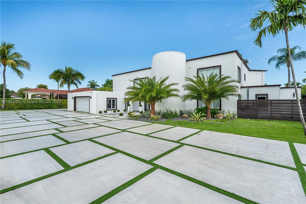 Attached, Backyard, Detached Garage, Exterior, Facade, Spanish Mediterranean