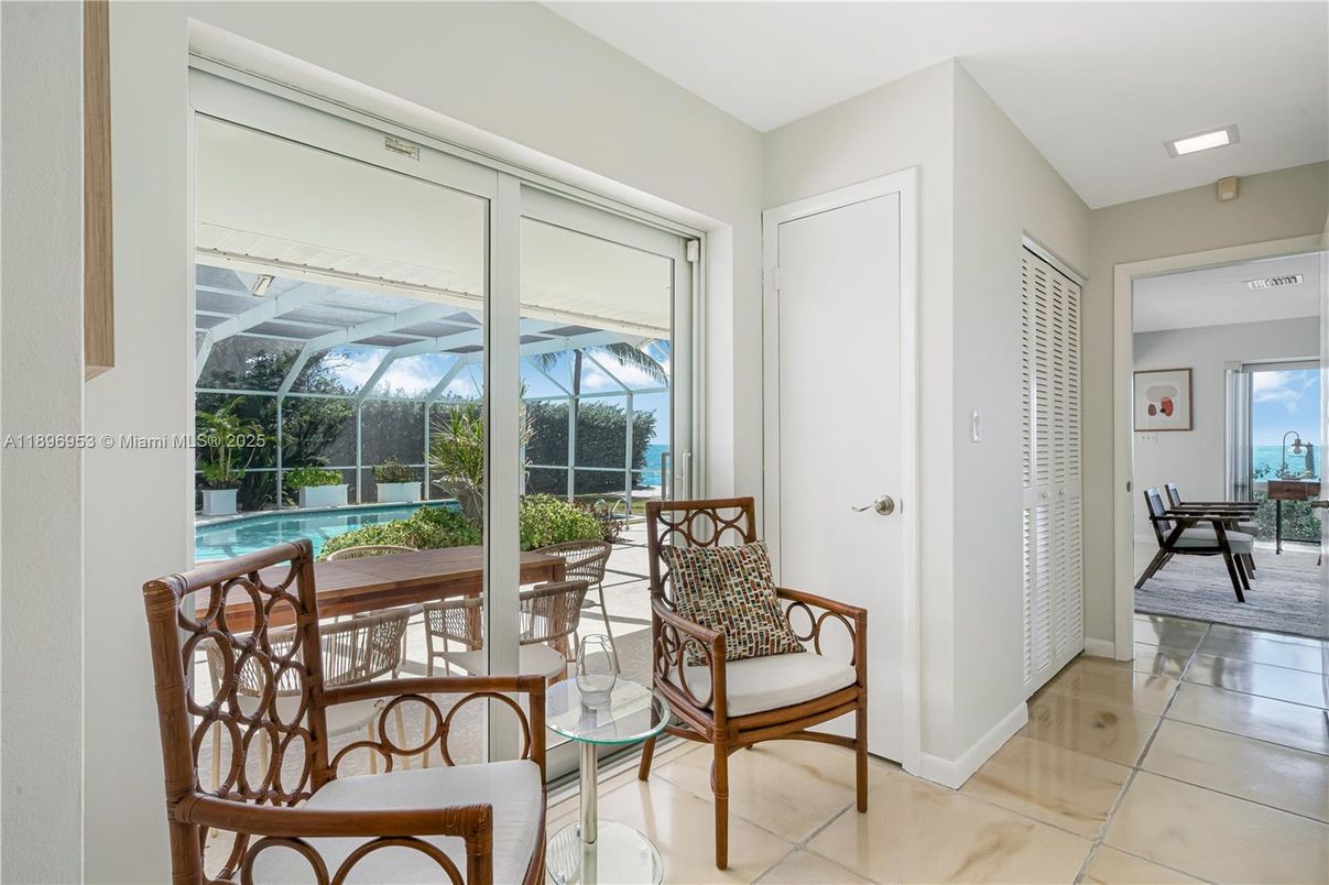 Dining room, Glass Ceilings, Interior, Pool, Recessed Lighting, Sun Room