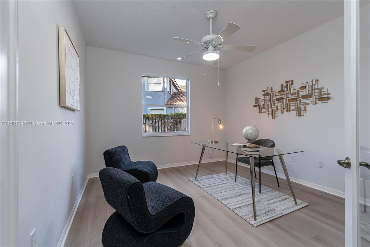 Home Office, Interior, Wood Texture Flooring