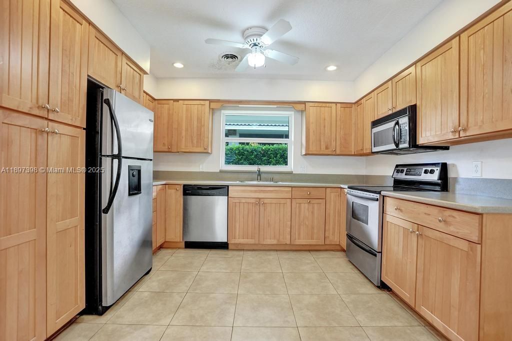 Interior, Kitchen, Recessed Lighting, Stainless Steel Appliances