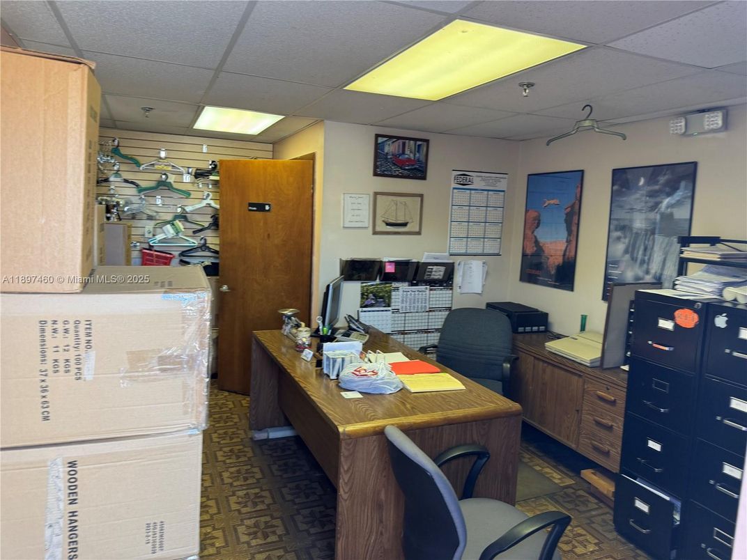 Home Office, Interior, Recessed Lighting