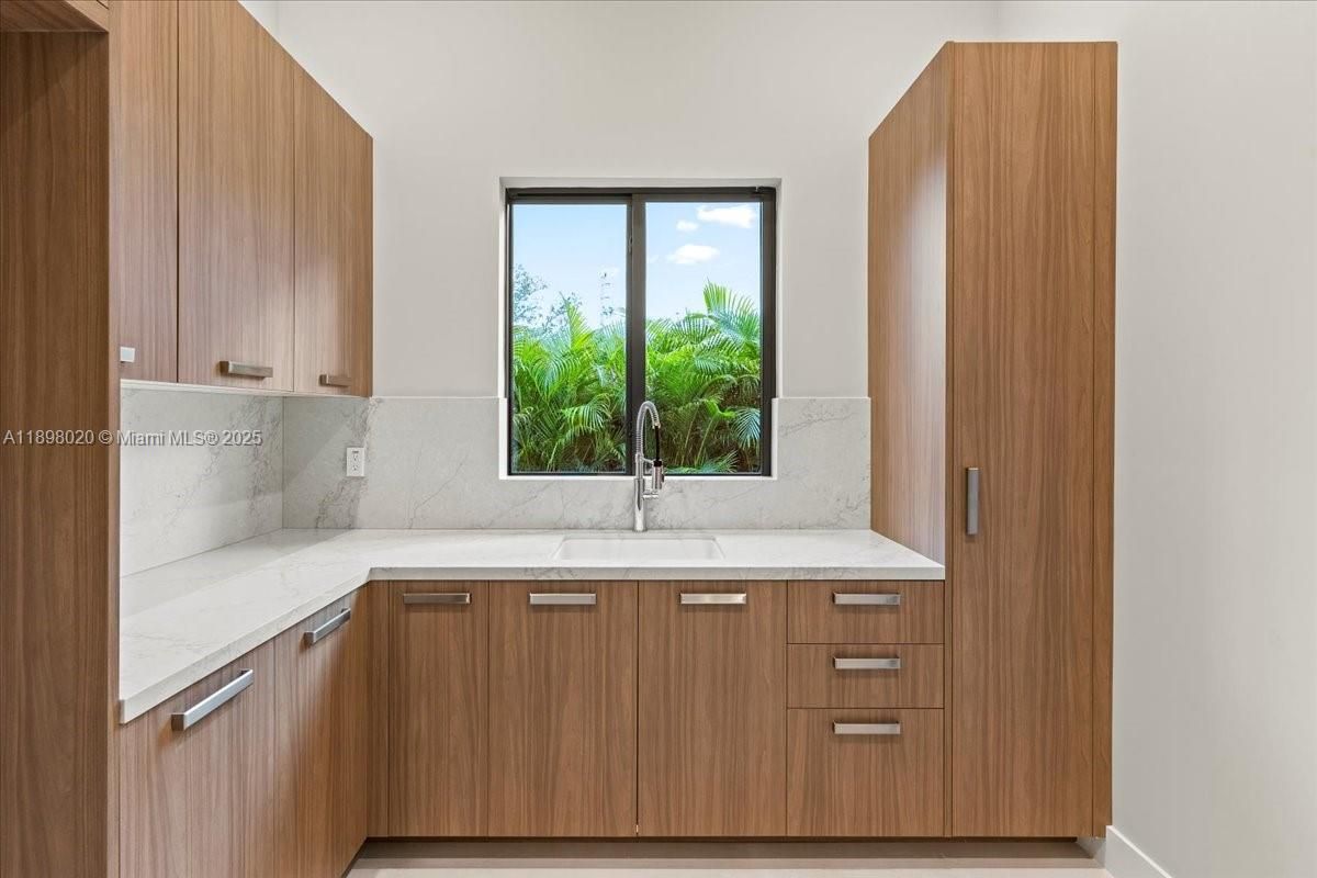 Interior, Kitchen, Marble Walls