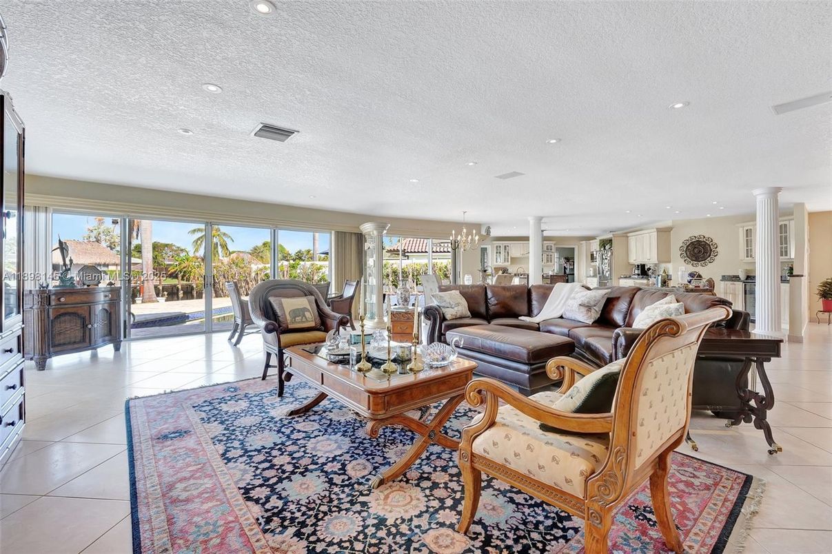 Chandelier, Interior, Living room, Recessed Lighting