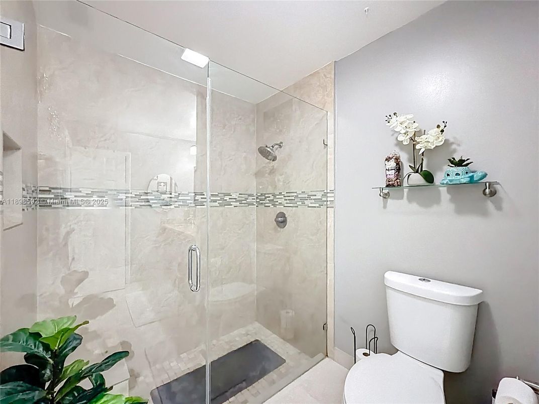 Bathroom, Glass Shower, Interior