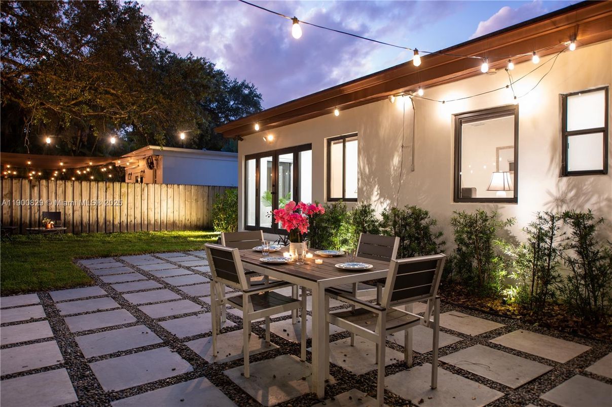 Backyard, Exterior