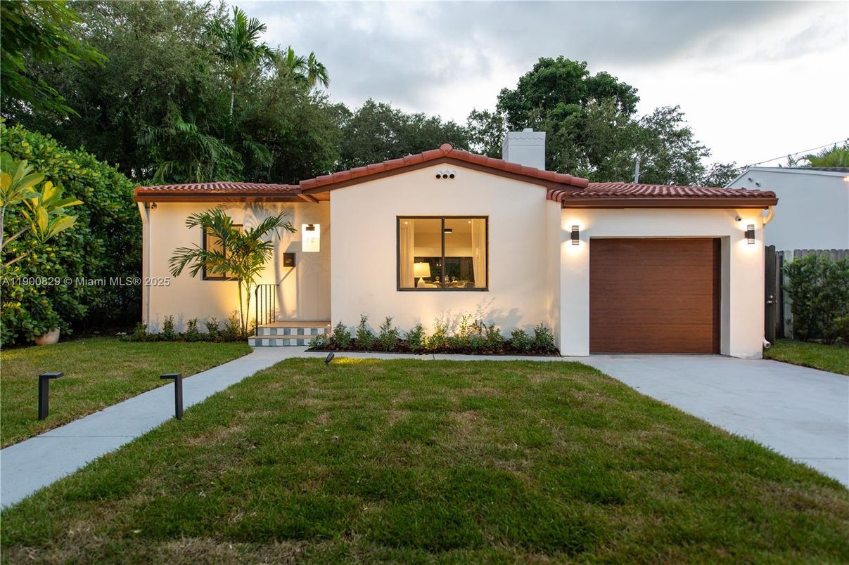 Attached, Backyard, Exterior, Facade, Spanish Mediterranean