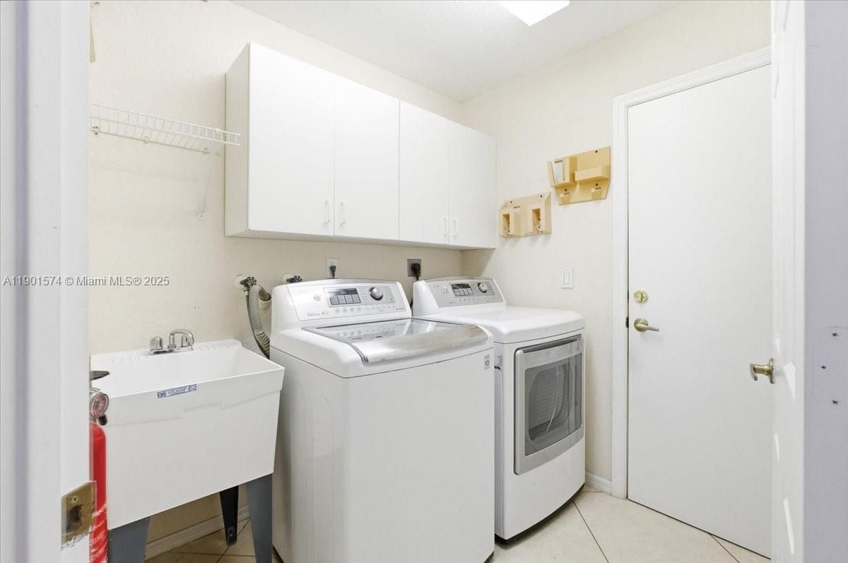 Interior, Washer