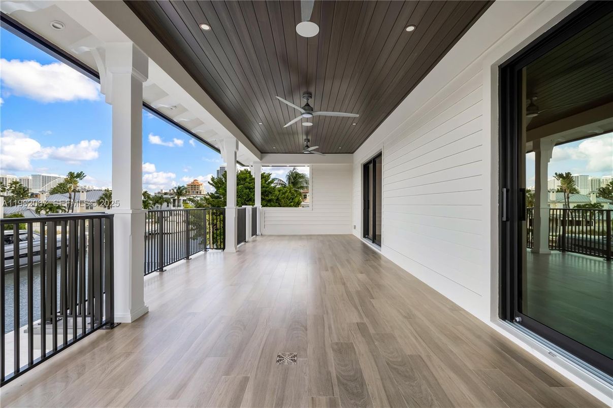 Exterior, Recessed Lighting, Wood Texture Flooring