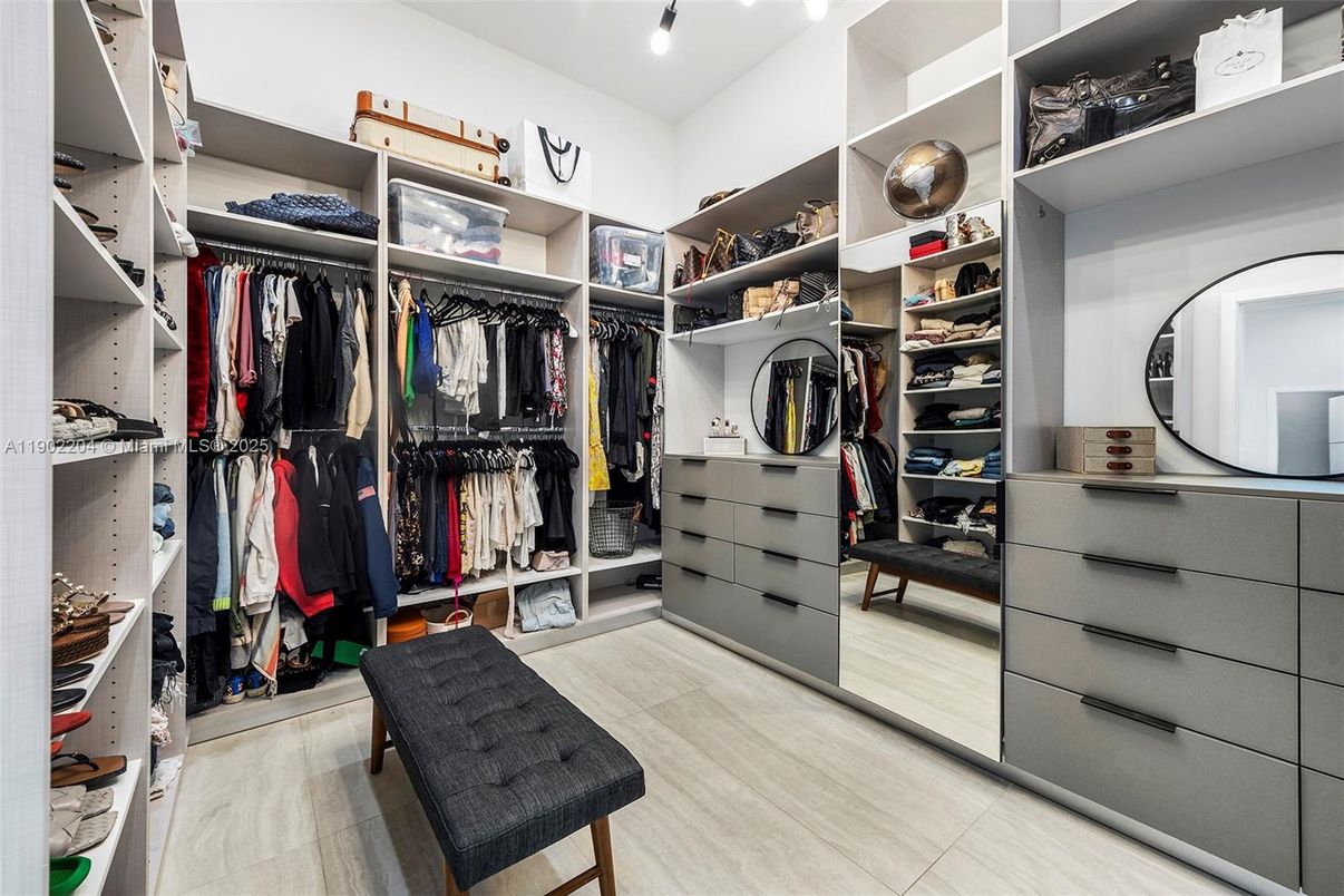 Interior, Walk-in Closets