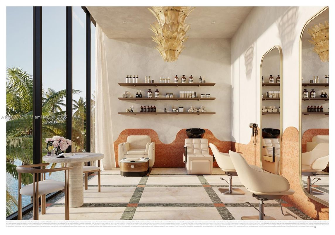 Chandelier, Interior