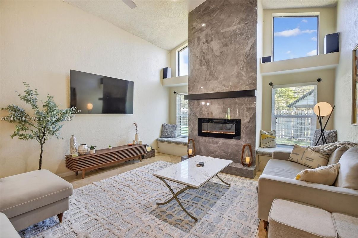 Fireplace, Interior, Living room, Wood Texture Flooring