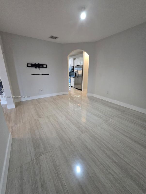 Empty room, Interior, Kitchen