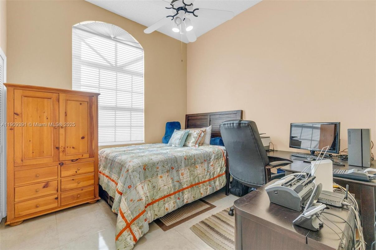 Bedroom, Home Office, Interior