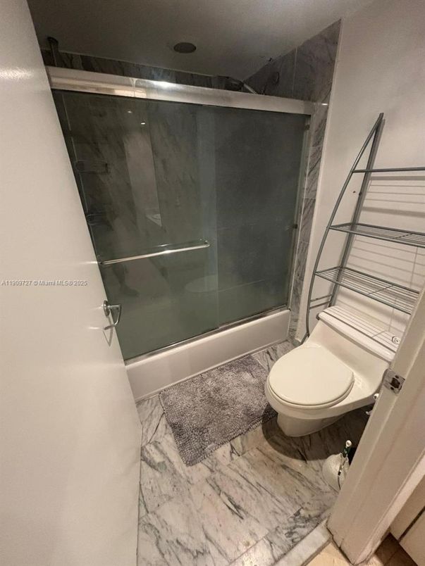 Bathroom, Glass Shower, Interior, Marble