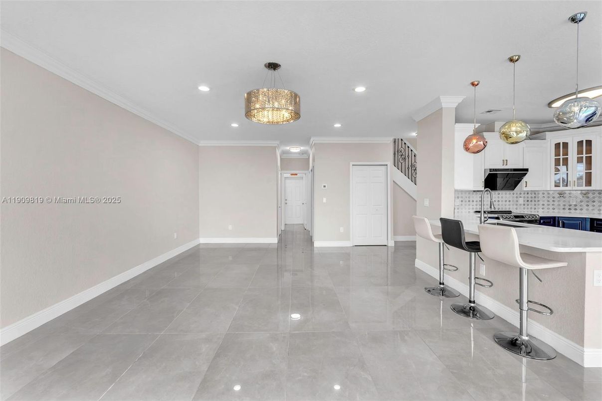 Interior, Kitchen, Pendant Lights, Recessed Lighting