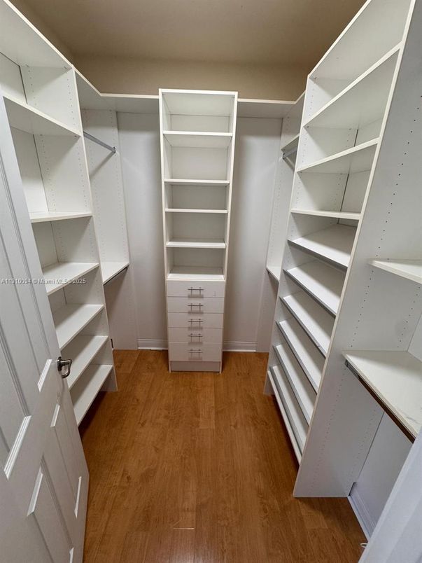 Interior, Walk-in Closets, Wood Texture Flooring