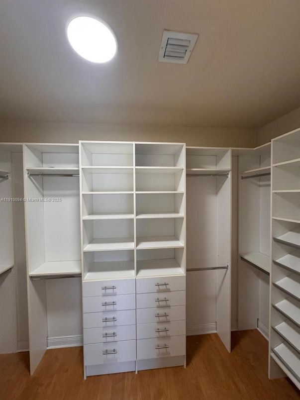 Interior, Recessed Lighting, Walk-in Closets, Wood Texture Flooring