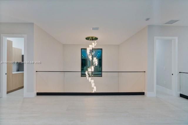 Chandelier, Interior