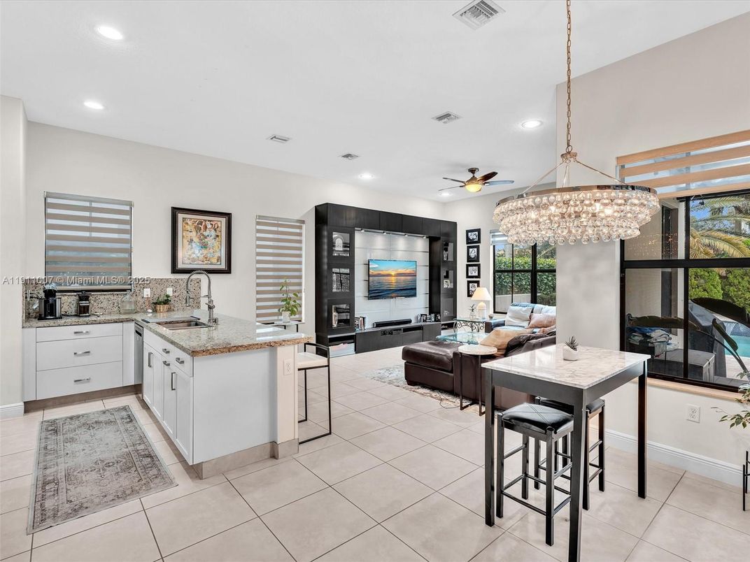 Chandelier, Interior, Kitchen, Living room, Recessed Lighting