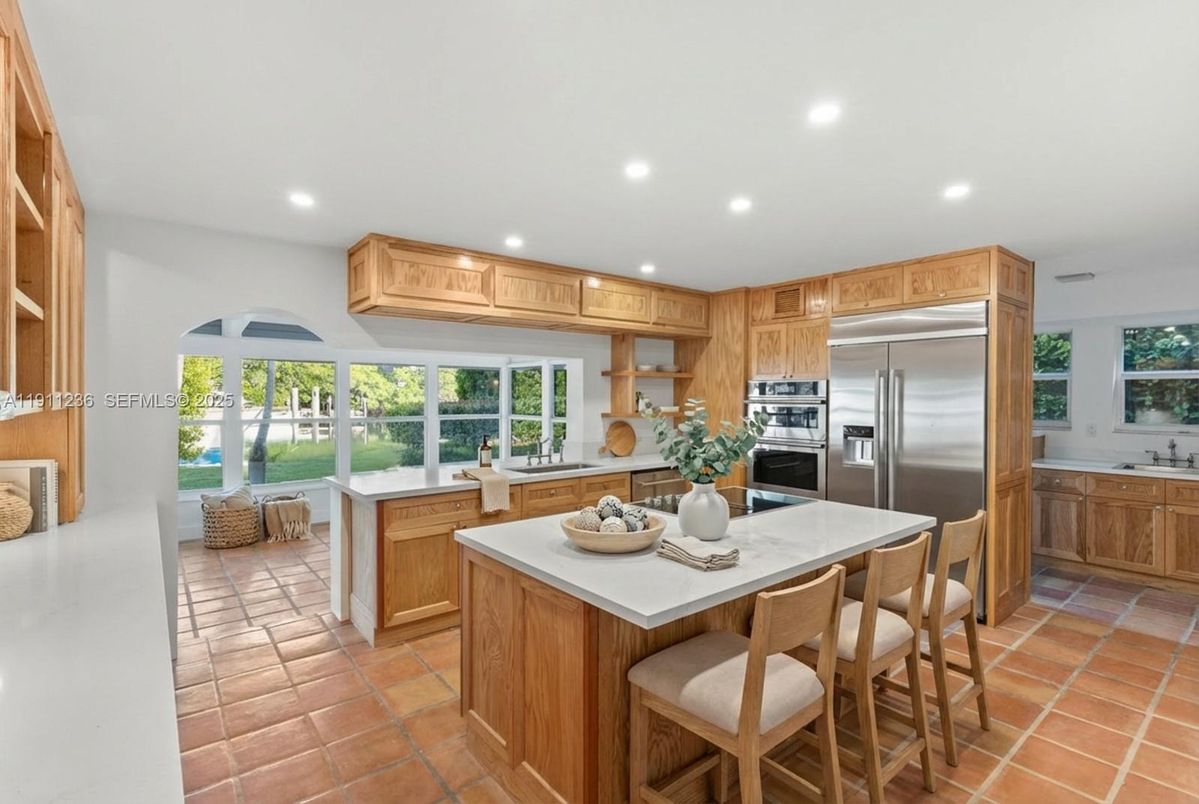 Interior, Kitchen, Recessed Lighting, Stainless Steel Appliances