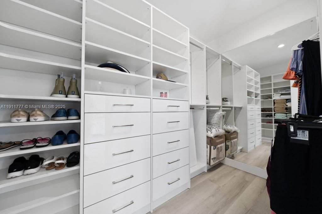 Interior, Recessed Lighting, Walk-in Closets, Wood Texture Flooring