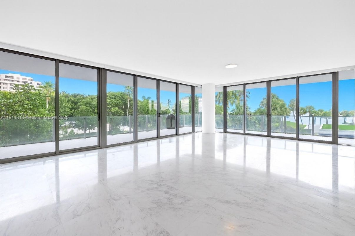 Empty room, Interior, Marble, Water