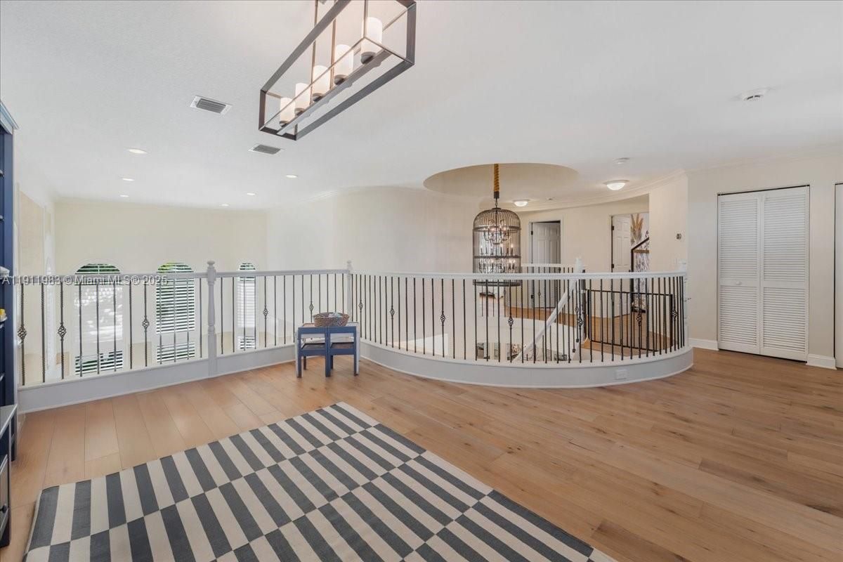 Chandelier, Interior, Pendant Lights, Recessed Lighting, Wood Texture Flooring
