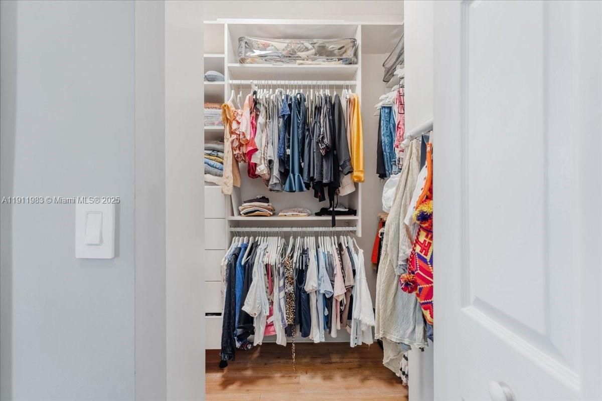 Interior, Walk-in Closets, Wood Texture Flooring