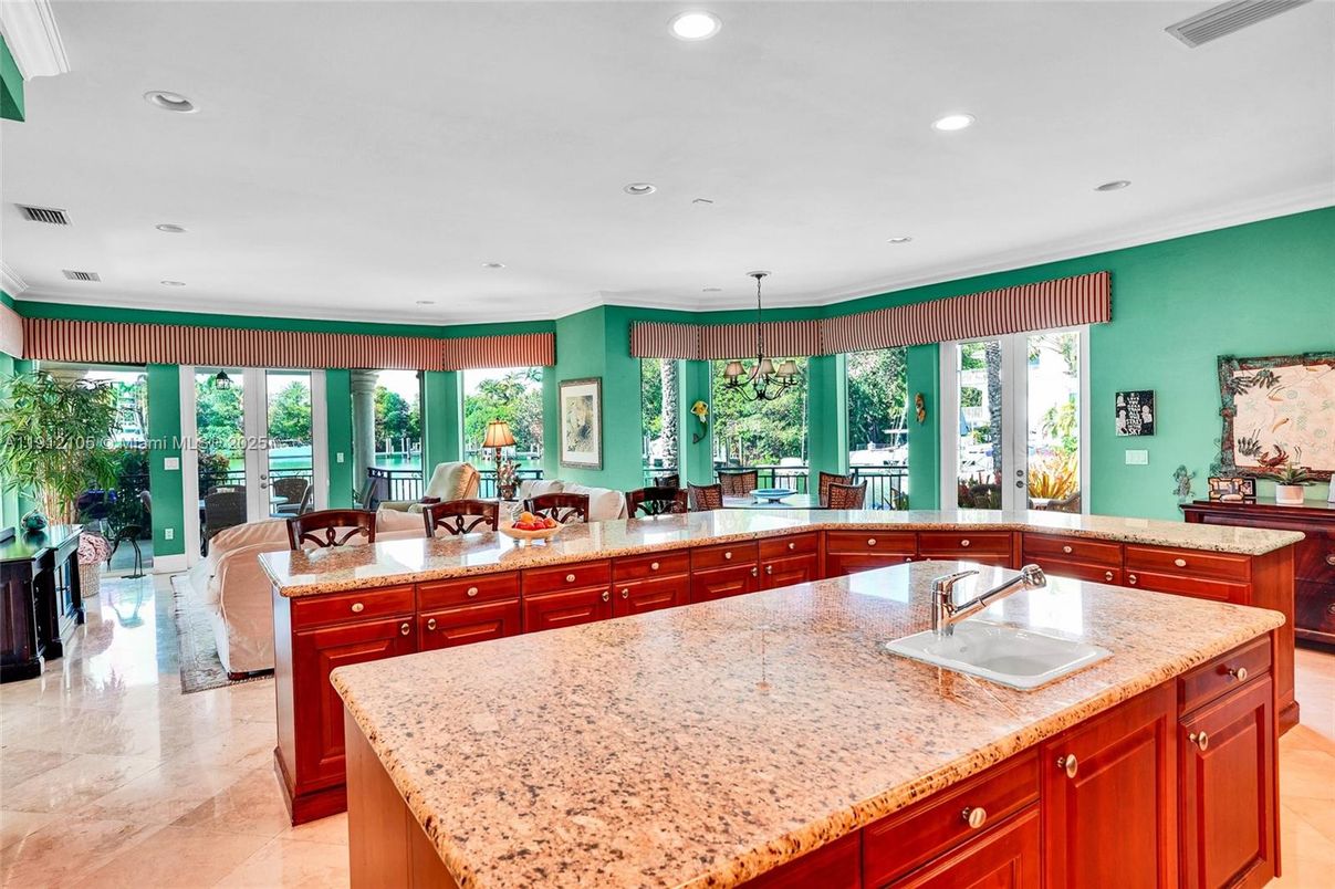 Interior, Kitchen, Pendant Lights, Recessed Lighting