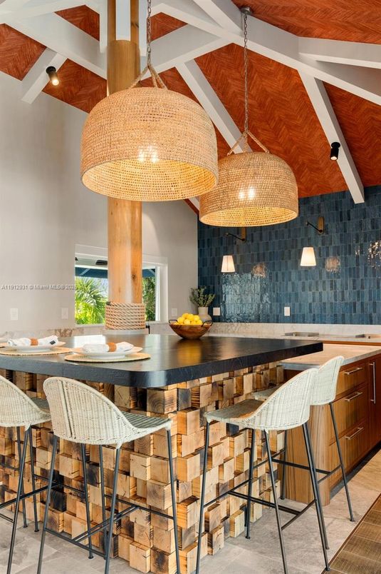 Interior, Kitchen, Pendant Lights