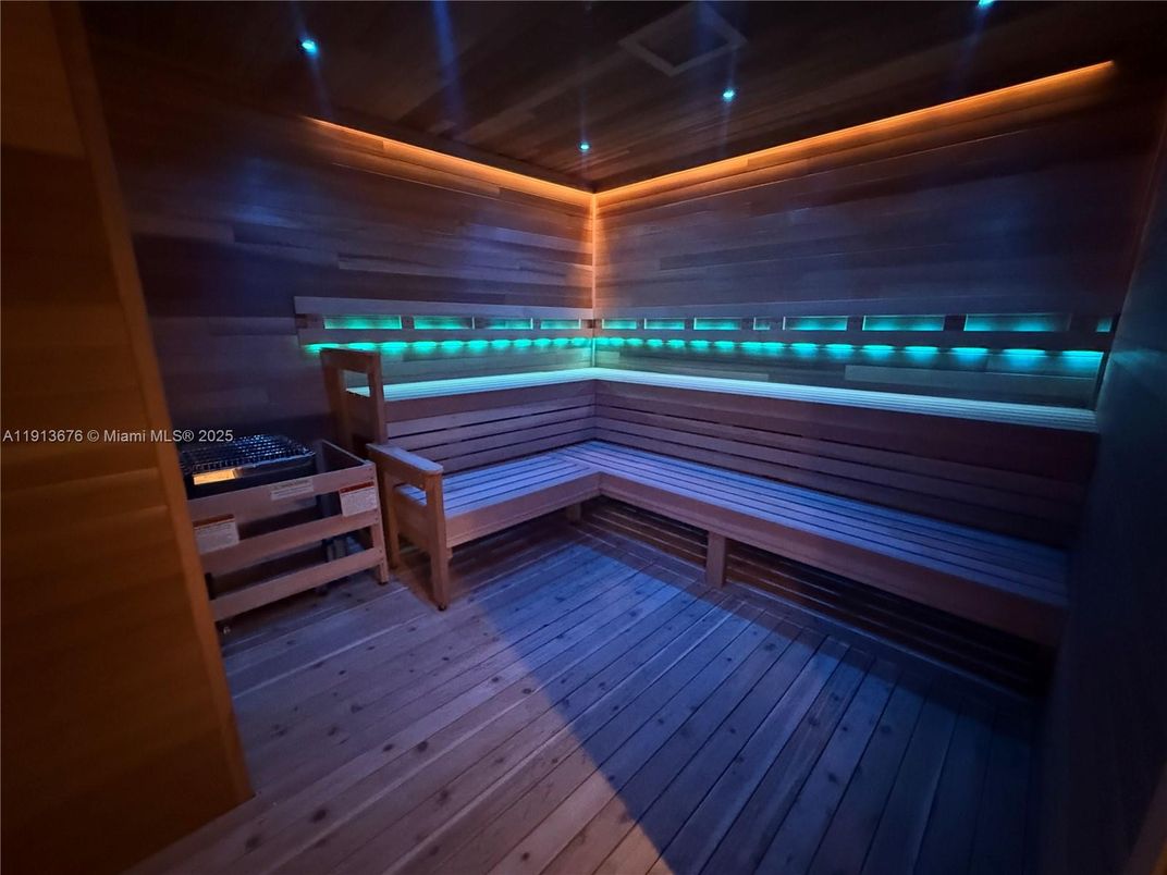 Interior, Recessed Lighting, Sauna Room