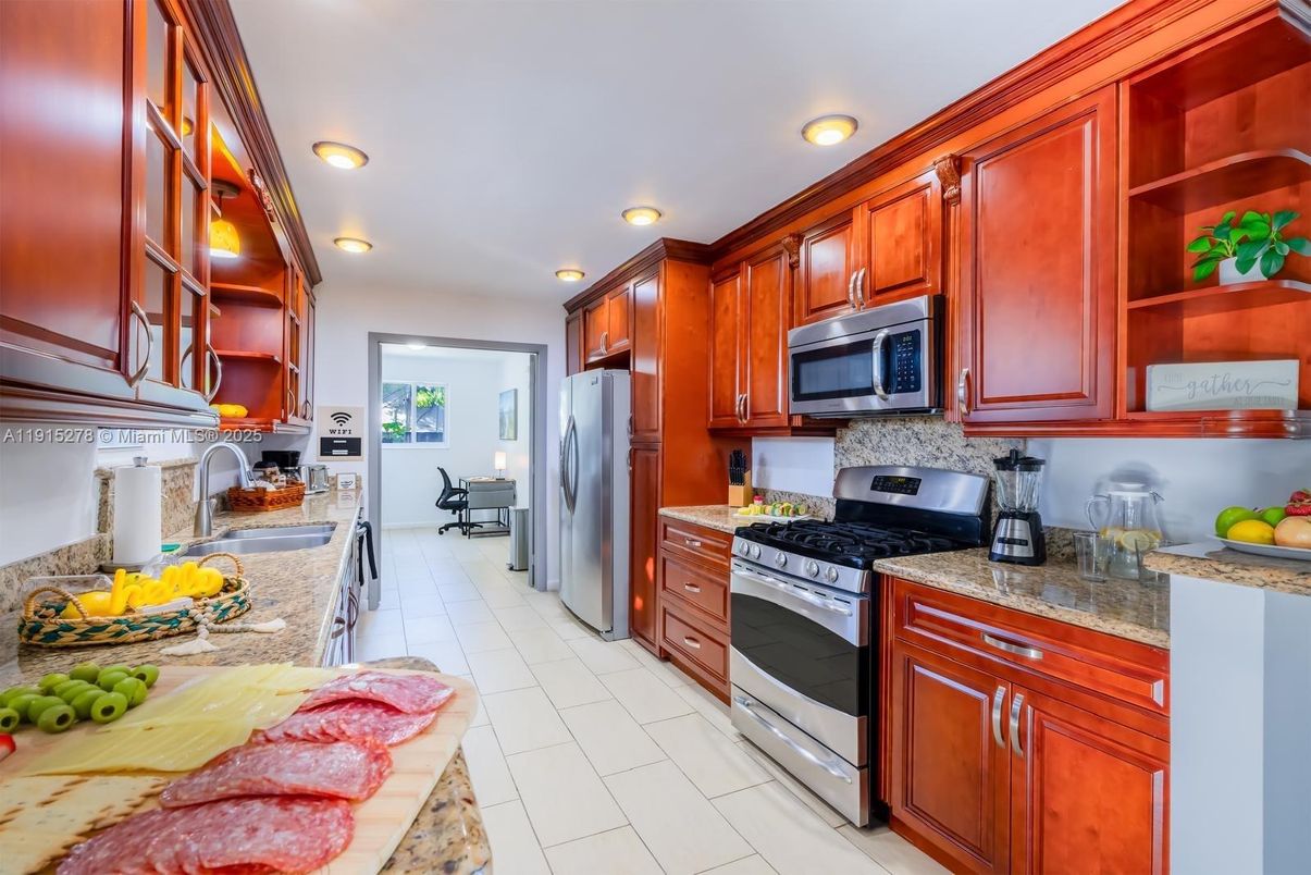 Interior, Kitchen, Recessed Lighting, Stainless Steel Appliances