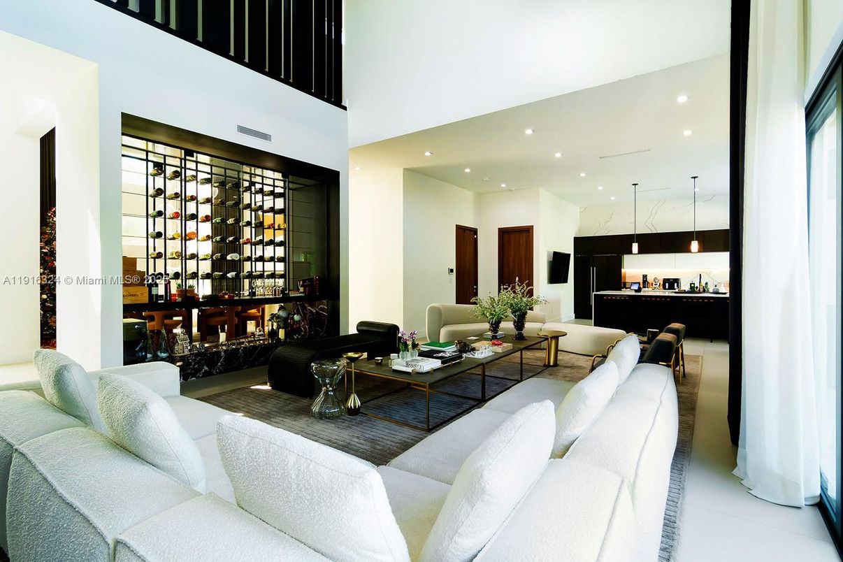 Dining room, Interior, Kitchen, Living room, Pendant Lights, Recessed Lighting