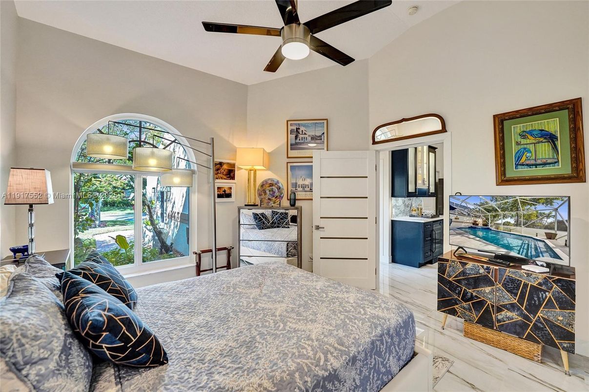 Bedroom, Interior, Marble, Wood Texture Flooring