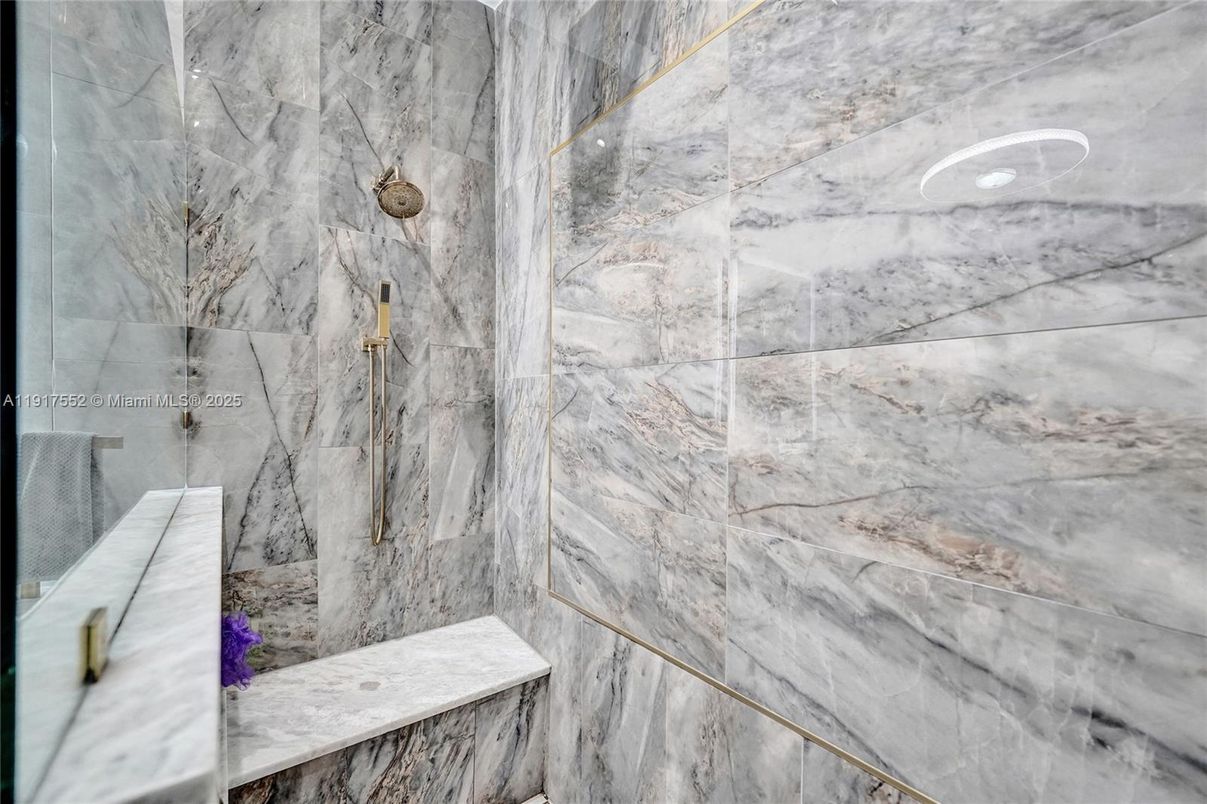 Bathroom, Interior, Marble Walls