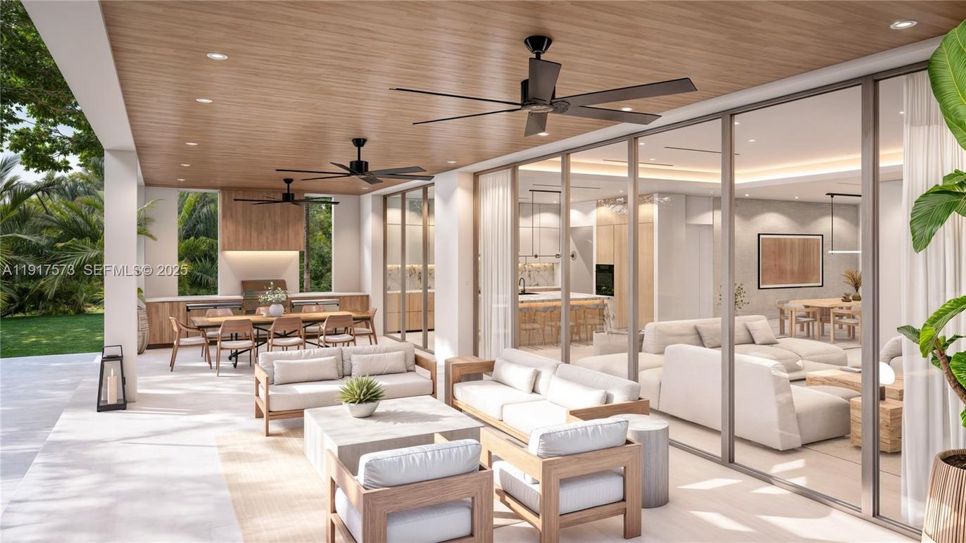 Dining room, Interior, Living room, Recessed Lighting, Wooden Ceilings