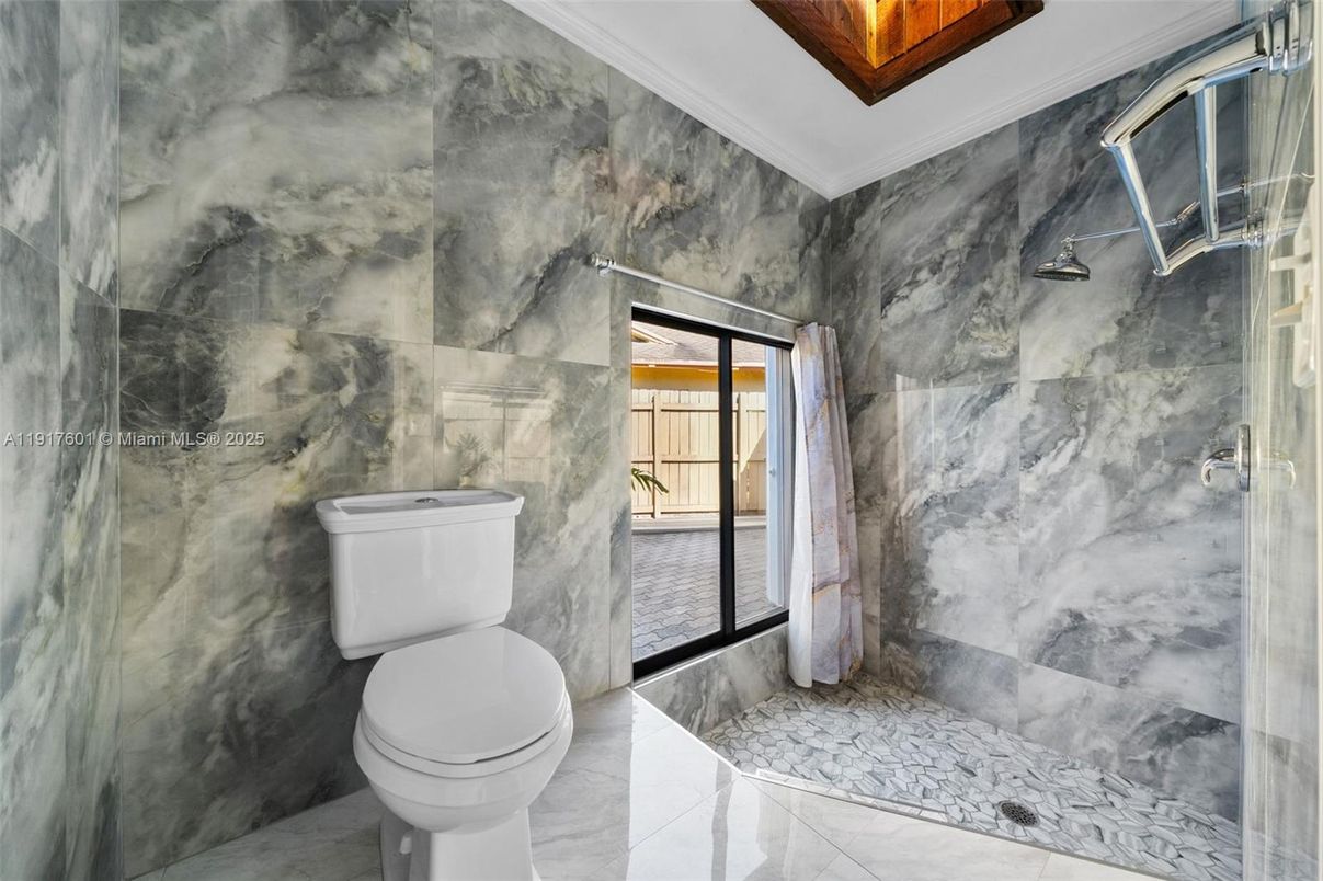 Bathroom, Interior, Marble Walls