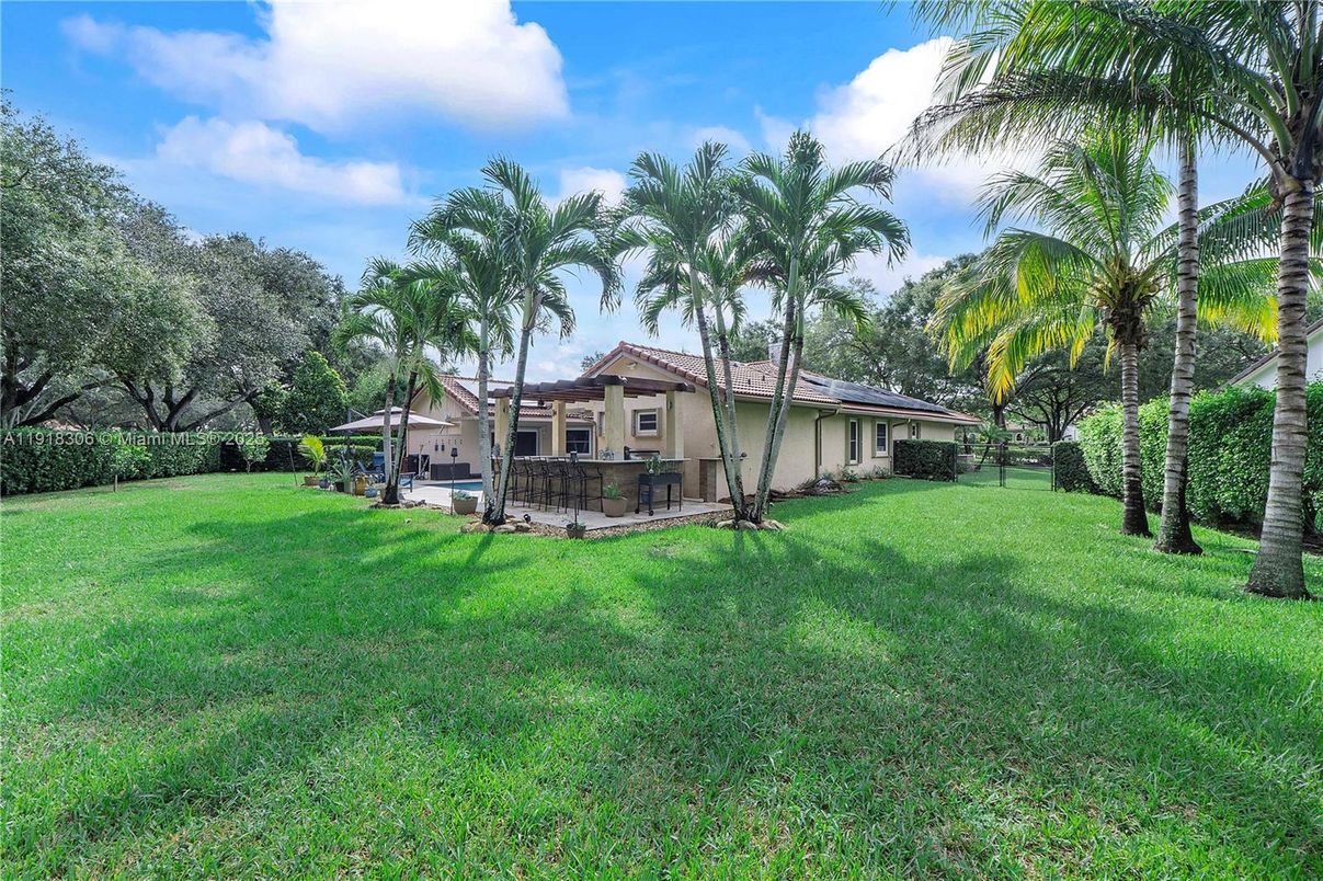 Backyard, Exterior, Solar Panels